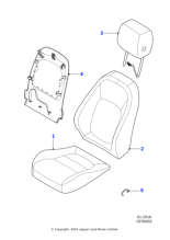 T2H26872QTQ - Jaguar Headrest