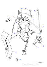 GNA1081BH - Jaguar Door latch