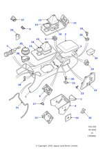 AWR6473 - Land Rover Label-warning