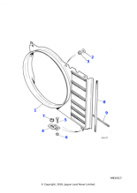 C16941 - Jaguar Plain washer