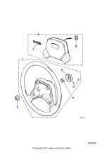 CBC8062 - Jaguar Nut and washer