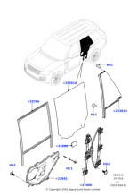 LR052694 - Land Rover Regulator - Window