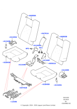 LR133962 - Land Rover Cover - Seat Reclining Mechanism