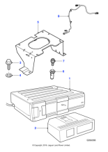 JLM21507 - Jaguar Compact disc player link lead