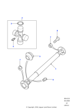 LR010464 - Land Rover Propellor shaft