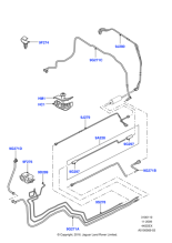 WJP000350 - Land Rover Tube - Fuel Vapour