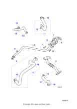 AJ82352 - Jaguar Feed hose