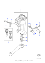 NY607041L - Land Rover Nut - Hex.