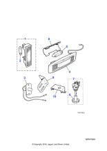 BCC8003 - Jaguar Backlight glass disable switch striker