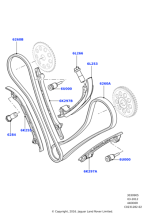 LR023004 - Land Rover Tensioner - Timing Chain