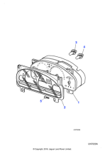 XR839214 - Jaguar Major instrument pack