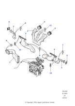 LR021680 - Land Rover Louvre - Vent Air