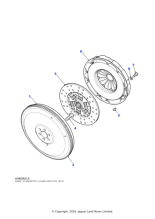 LR009366 - Land Rover Kit-clutch