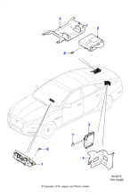 C2D37734 - Jaguar Touch screen display