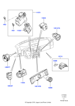 YUG500420 - Land Rover Switch