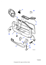 GJA1237AA - Jaguar Fir tree fastener