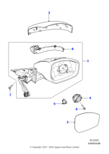 T4A3853LML - Jaguar Cover - Mirror Housing
