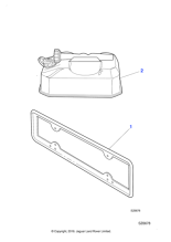 JLM12348 - Jaguar Mirror cover