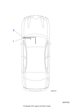 XR81566 - Jaguar Power cable