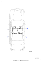 XR815563 - Jaguar Seat harness