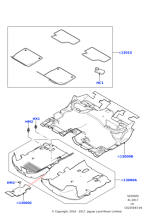 LR061631 - Land Rover Carpet - Floor