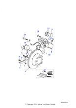 577176 - Land Rover Shield-disc front brake