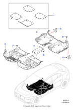 T4K8897 - Jaguar Carpet set