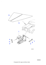 BD46313 - Jaguar Bonnet insulation