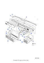 BD46143 - Jaguar Air duct clip