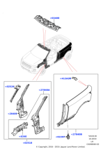 LR087746 - Land Rover Panel - ""D"" Pillar Water Drain