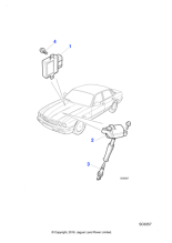 XR827823 - Jaguar On plug ignition coil