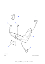 AWR2539LNF - Land Rover Fastener-fir tree