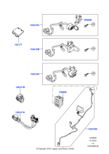 Towing System - Electrically Deployable Tow Bar, Harness, 5 Seat, 18MY onwards
