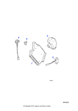 CAC8032 - Jaguar Electronic control module