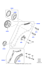 LR001436 - Land Rover Tensioner - Timing Chain