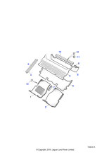 MXC4678SUA - Land Rover Finisher-trim retention