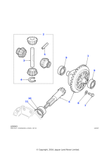 RTC3095 - Land Rover Bearing-taper roller differential