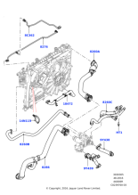 LR080119 - Land Rover Hose