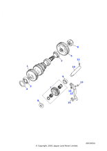 FRC8285 - Land Rover Gear-reverse manual transmission