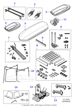 Roof Box Ski/Snowboard Inserts