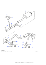 NV108041L - Land Rover Nut - Hex.
