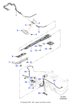 J9C18031 - Jaguar Fuel pipe