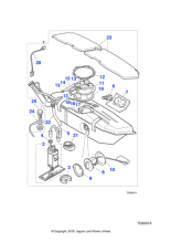 NJD5908EF - Jaguar Fuel tank