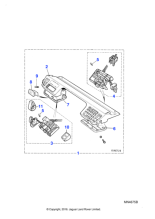 DBC2286 - Jaguar Facia switch panel