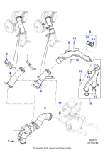 AJ812142 - Jaguar Hose