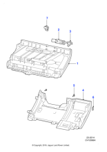 T2R15126CDJ - Jaguar Glovebox door and stowage bin