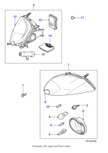C2P13236 - Jaguar Lamp control module