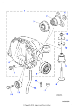 XR82676 - Jaguar Bolt And Washer