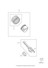 STC1426 - Land Rover Set-connecting rod bearing