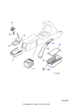 BDC9732LEG - Jaguar Cassette rack